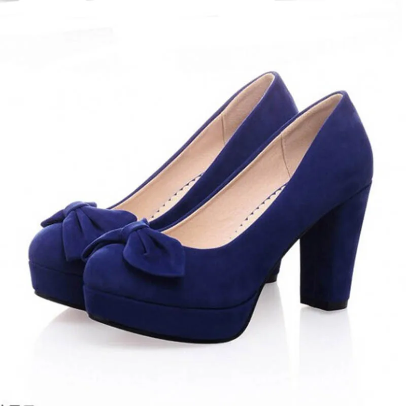 zapatos azules mujer tacon