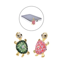 Форма черепаха дизайн пылезащитный Разъем 3,5 мм Мобильный телефон ушной колпачок пылезащитный Разъем для Iphone для samsung