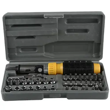 

41PC household plastic handle combination tool manual combination package screwdriver set hardware tools