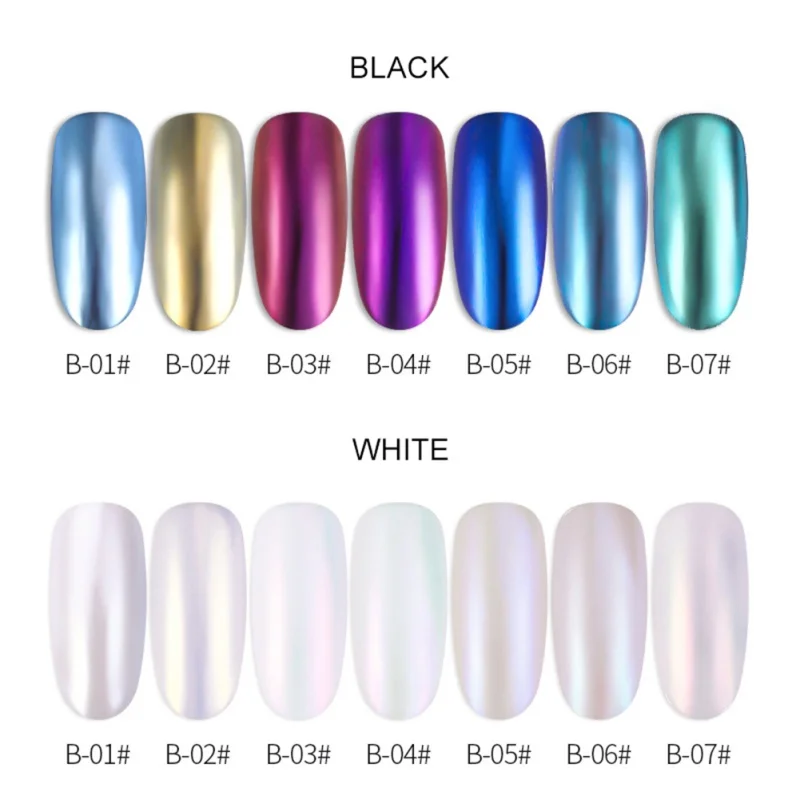 

Pearl Shell Nail Powder Glitters DIY Shell Nail Art Pigment Dust Manicure Decoration S1