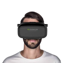 Original VR BOX Virtual Reality 3D Glasses Helmet VR BOX 3D Movie Video for 4.7 6 inch universal Smartphone Wireless Gamepad