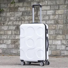 Корейский небольшой свежий прокатный багаж Spinner Женская тележка чемодан колеса Студенческая дорожная сумка Пароль Hardside Carry On Trunk
