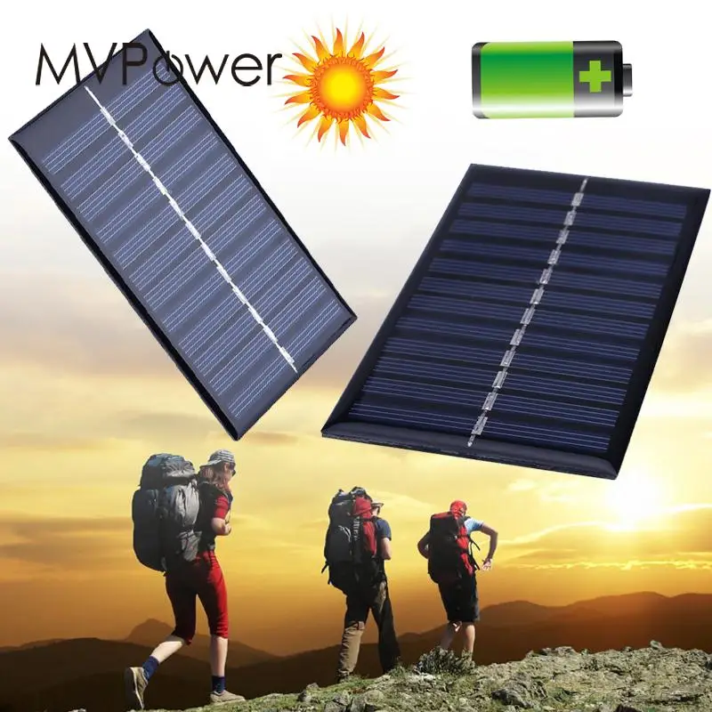 New 6V 1W Solar Panel Module DIY For Light Battery Cell Phone Toys Chargers NEW 
