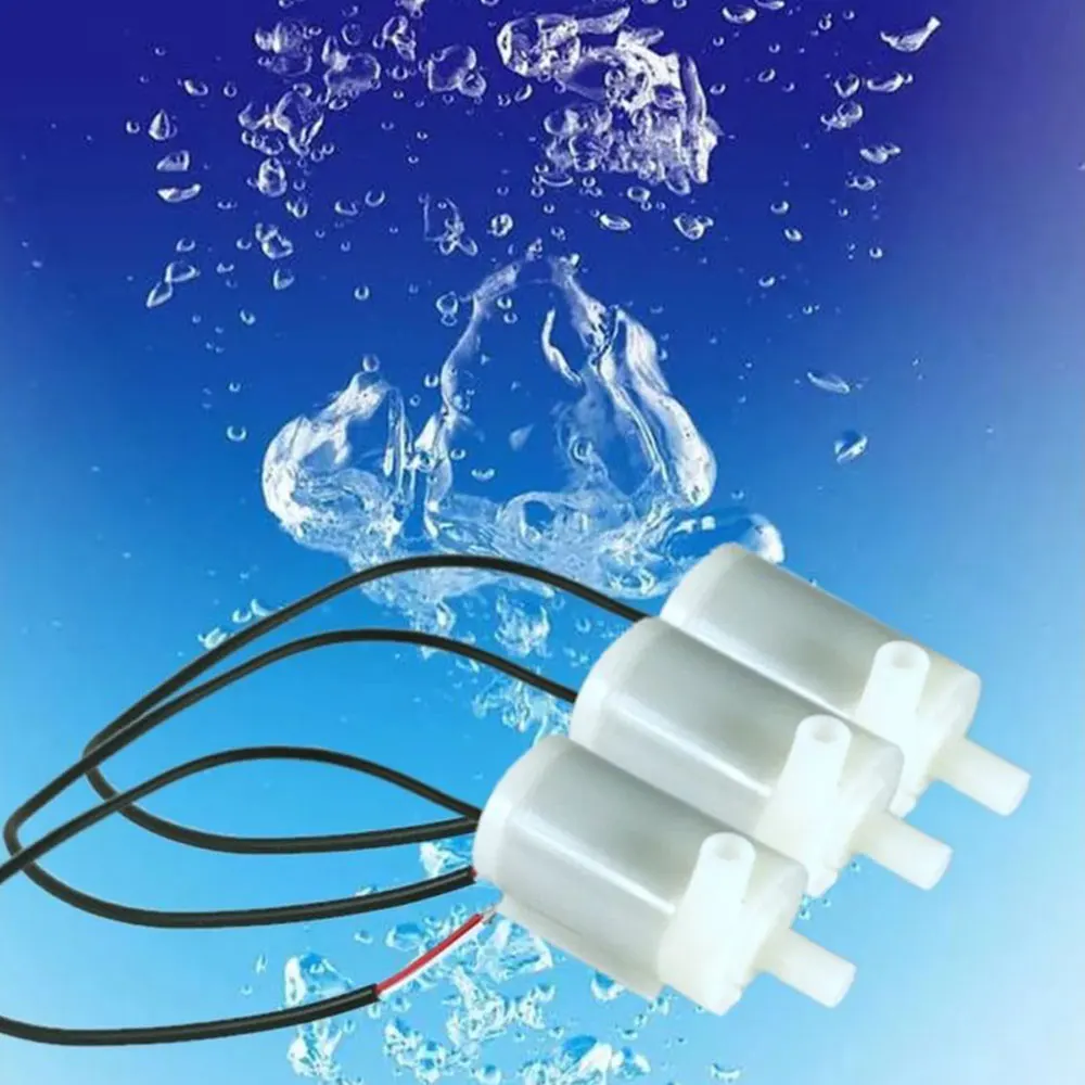 

DC 3V 5V 6V mini water pumpLow Noise Brushless Motor Pump micro submersible pump for medium-sized aquariums desktop water founta