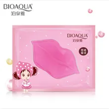 10 шт. BIOAQUA уход за кожей губ Collagen Crystal Mask влаги Сущность губ колодки омолаживающий морщин патч гель для макияж