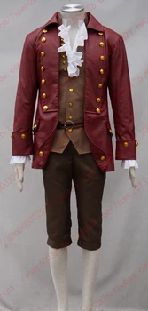 

Movie Cosplay Beauty and the Beast Gaston Costumes Anime Party Halloween Christmas New Year Carnival Costume For Men