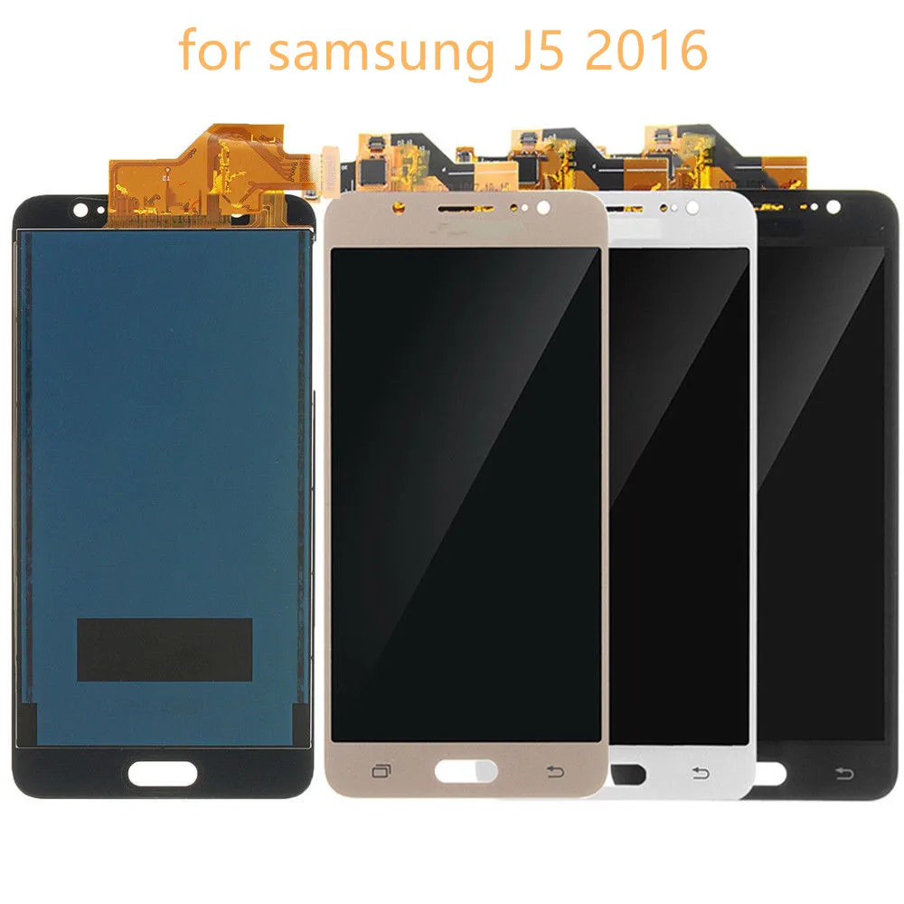 

Brightness Control A+++ Quality J510 LCD Touch Screen For Samsung Galaxy J5 2016 J510FN J510F J510G J510Y J510 LCD Display
