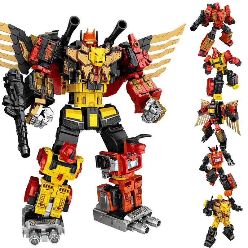 Weijiang NBK 5 в 1 NEW predaking разрушитель трансформация фильма игрушки мальчик большой