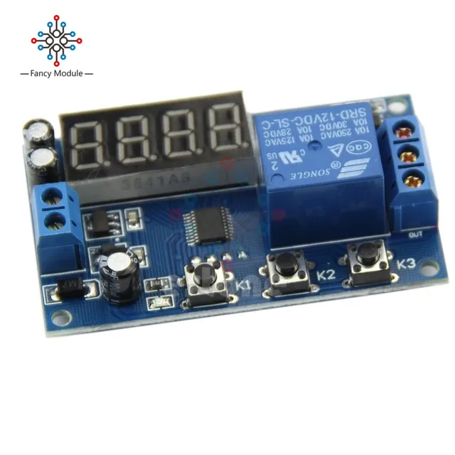 DC 5V DC5V 12V Adjustable NE555 Delay Timer Time Relay Switch Relay