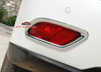 

Chrome Rear Bumper Fog Light cover Bezels trim For LEXUS RX270 RX350 2010-2015