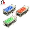Kit electrónico de reloj DIY, conjunto de microcontrolador rojo/azul/verde, termómetro de tiempo de reloj con pantalla LED Digital, despertador ► Foto 1/6