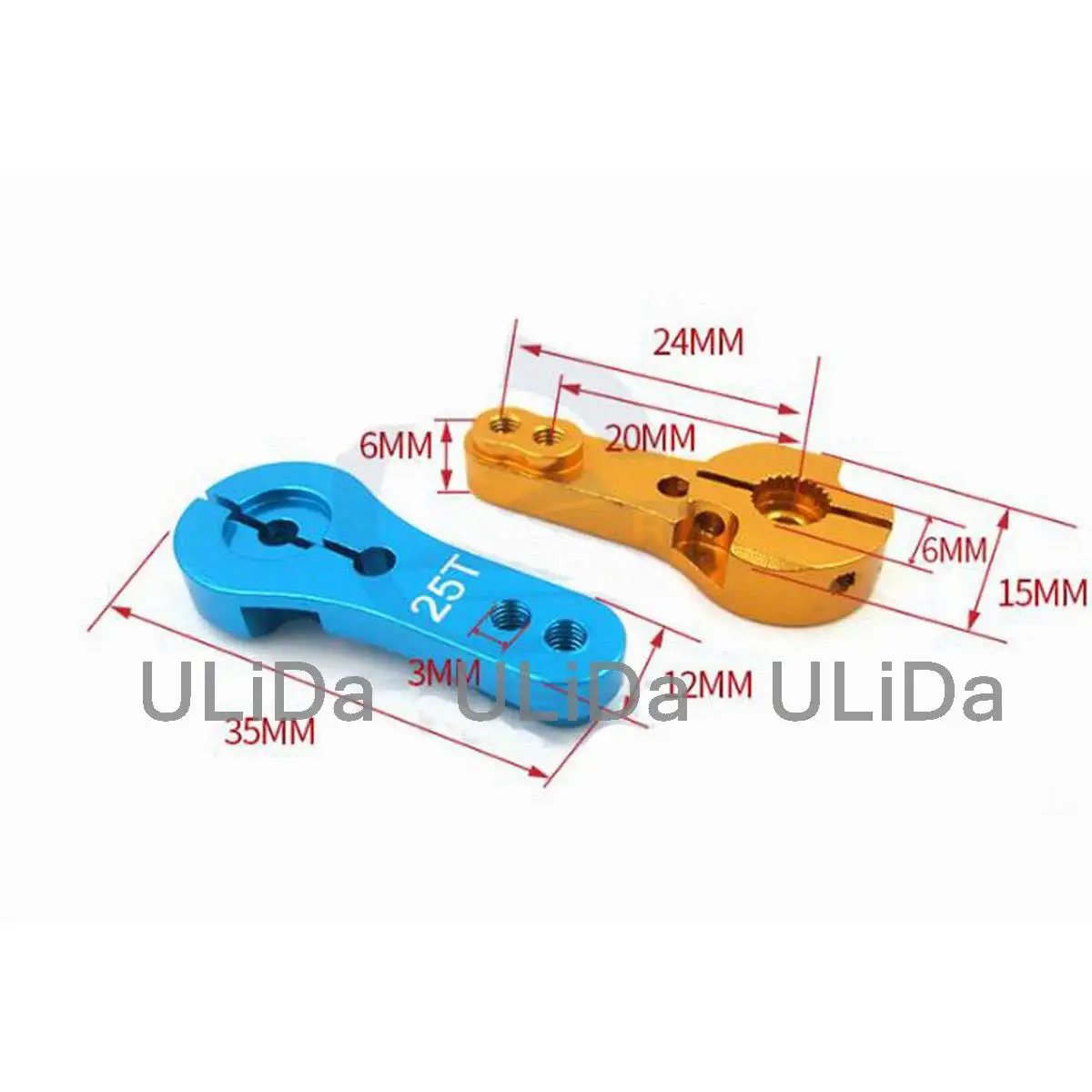 25T M3 металлический рожок сервопривода RC для Futaba Savox Xcore HL HSP HD Power MG995 MG946R MG996R