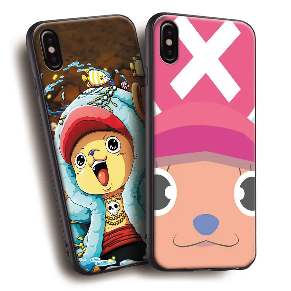 

Cotton Candy Lover Tony Tony Chopper One piece Soft Silicone Phone Case Cover Shell For Apple iPhone 5 5s SE 6 6s 7 8 Plus X 10