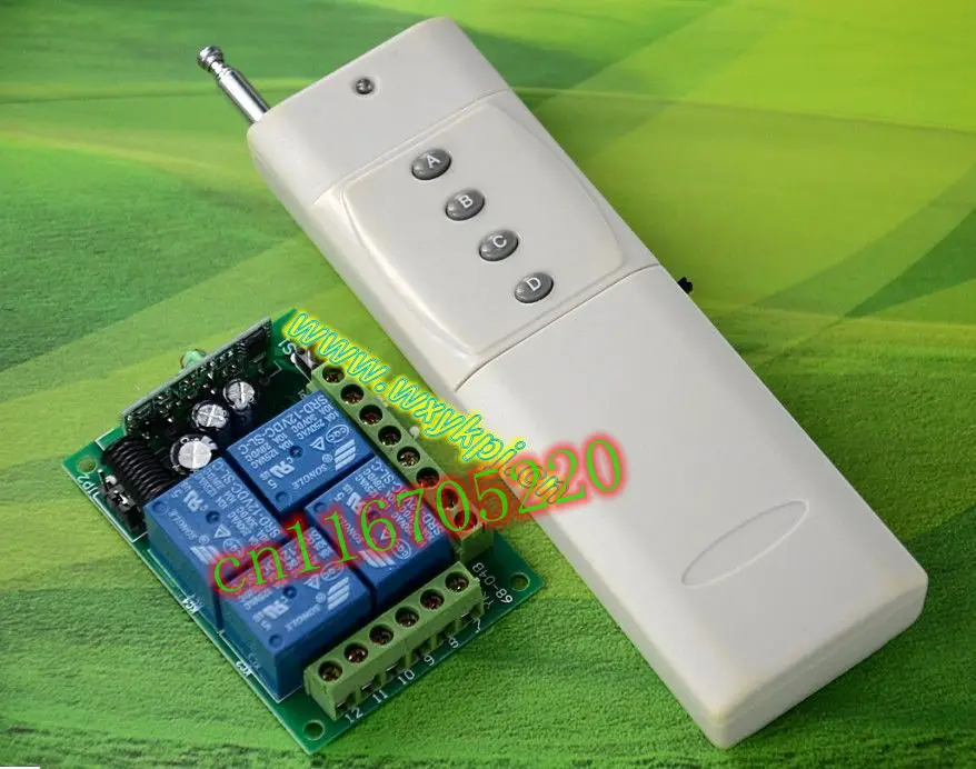 Remote control power switch