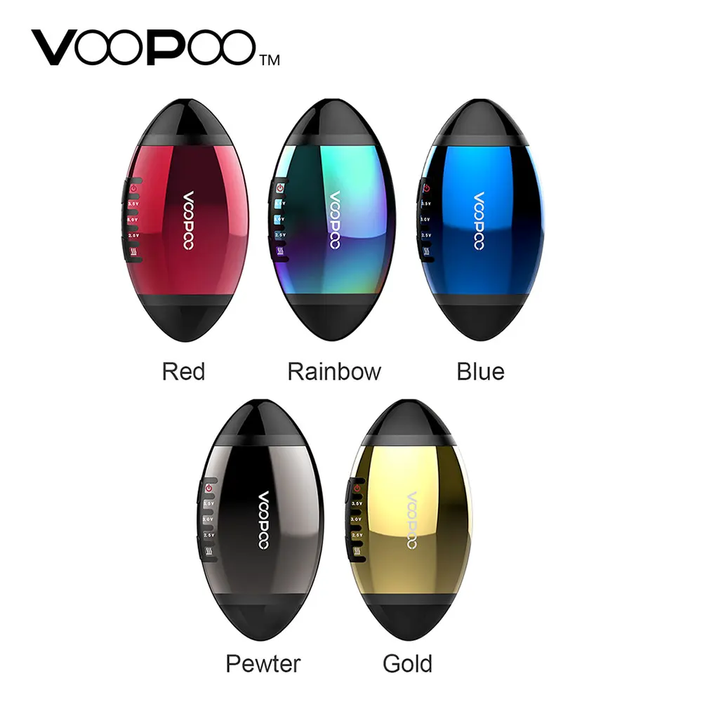 

Original New VOOPOO VFL Pod Kit 650mAh Battery 0.8ml VFL Pod Cartridge Tank Adjustable Voltage Ecig Vape Kit Vs Drop Kit