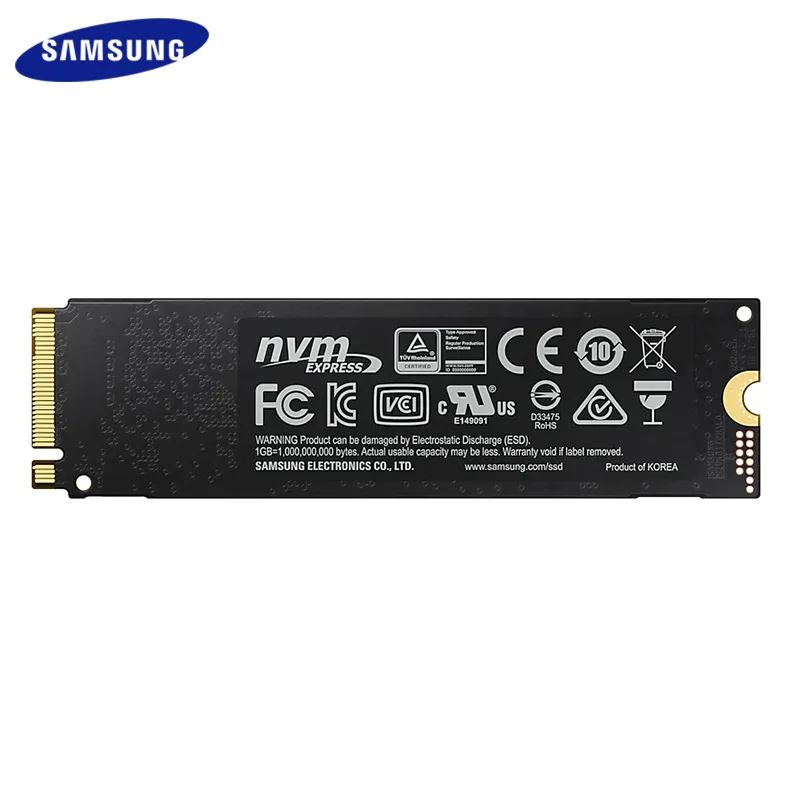 Samsung SSD 970 PRO NVMe M.2 512GB 1 ТБ Внутренний твердотельный накопитель M2. 2280 скорость чтения до 3500 МБ для настольного ноутбука