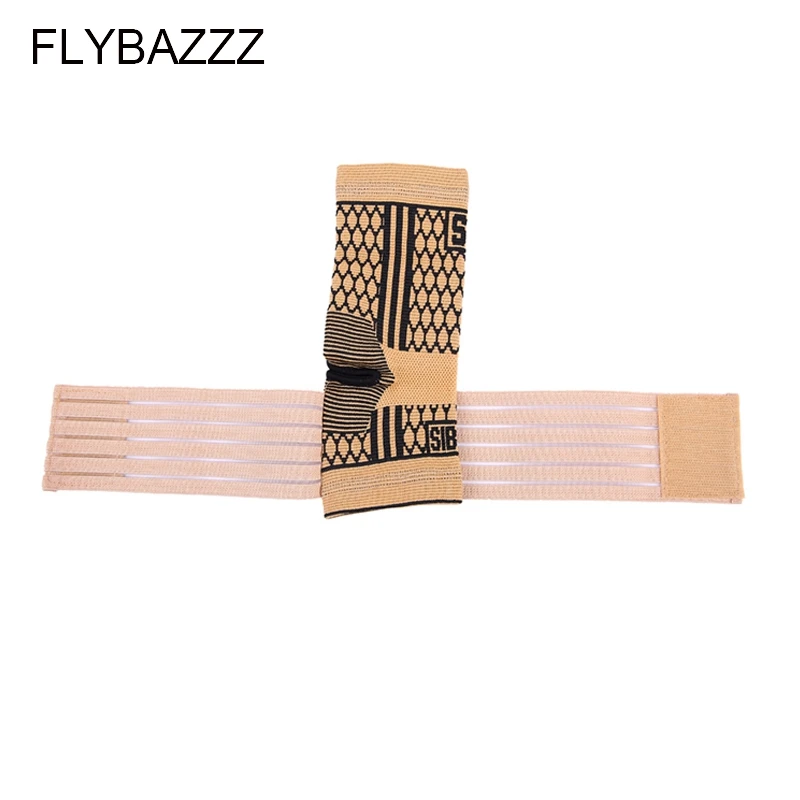 FLYBAZZZ High Elastic Bandage Compression Knitting Sports Protector Basketball Soccer Ankle Support Vrace Guard free shipping (6)