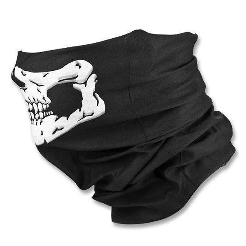 Skull Mask Bandana Cycling Helmet Neck Face Mask  (20)