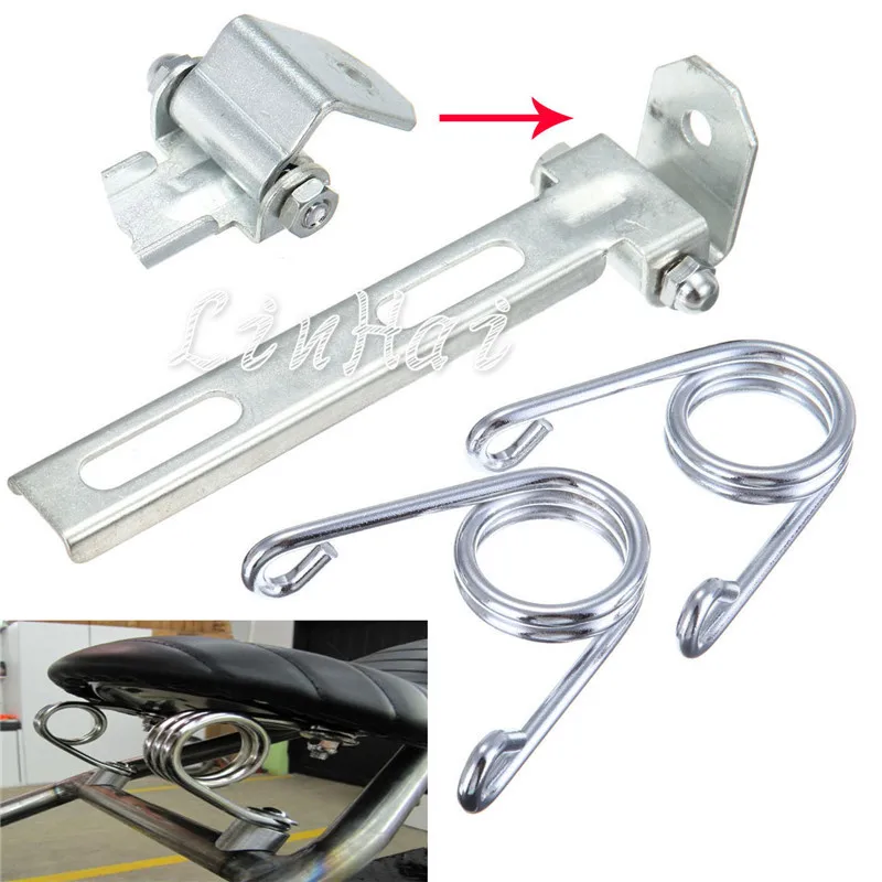 3" Steel Solo Spring Seat Mount Bracket Fit For Harley Honda Kawasaki