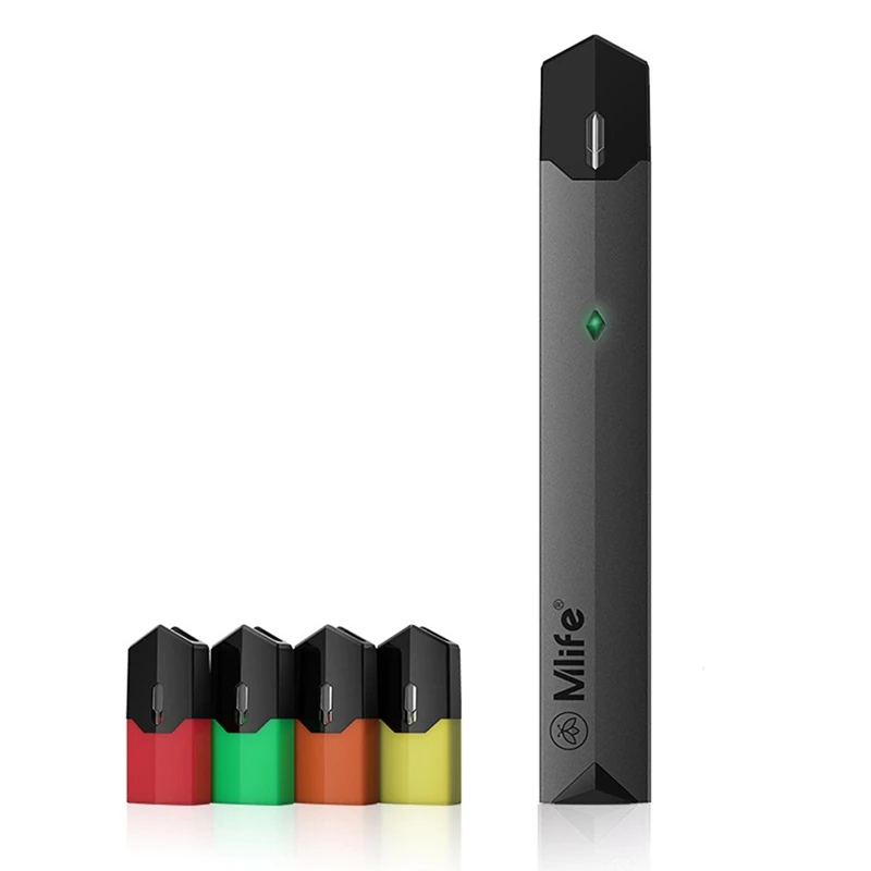 New Original Mlife Vape Kit Built-in 200mA Output Atomizer Tank Universal For JUUL Cartridge Electrionic Cigarette | Электроника