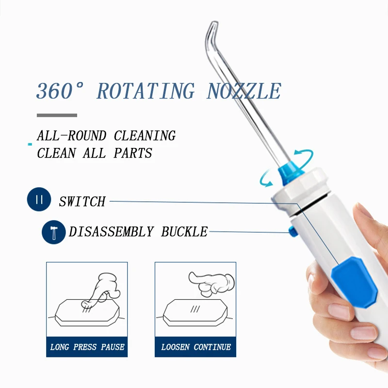 Воды зубная нить Ирригатор для полости рта воды ирригатор зубная нить воды нить Палочки орошение полости рта
