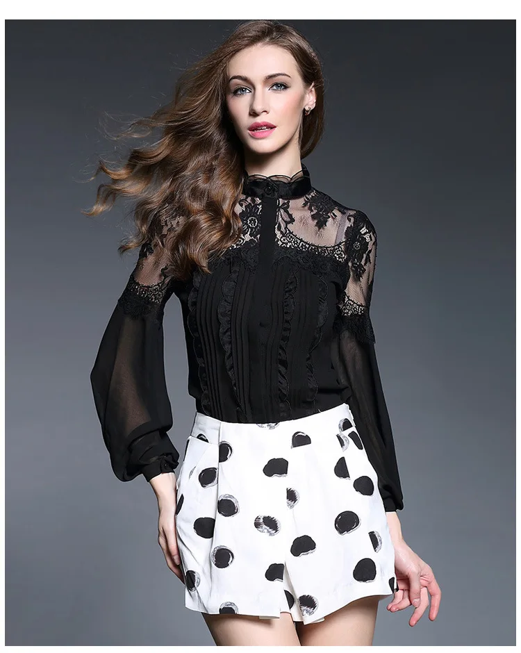  Blouse Shirt Womens Slim (8)