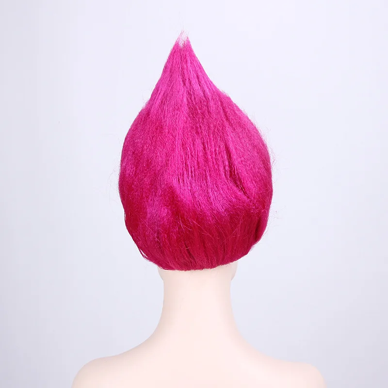 Аниме тролли волос Cos Бобби принцесса ребенка волосы Хэллоуин костюмы для