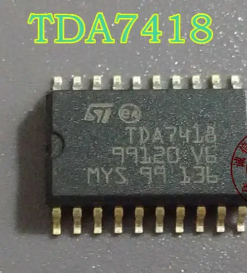 TDA7418 MC44603ADW LM1815M TDA8552T TDA7418 - Цвет: TDA7418