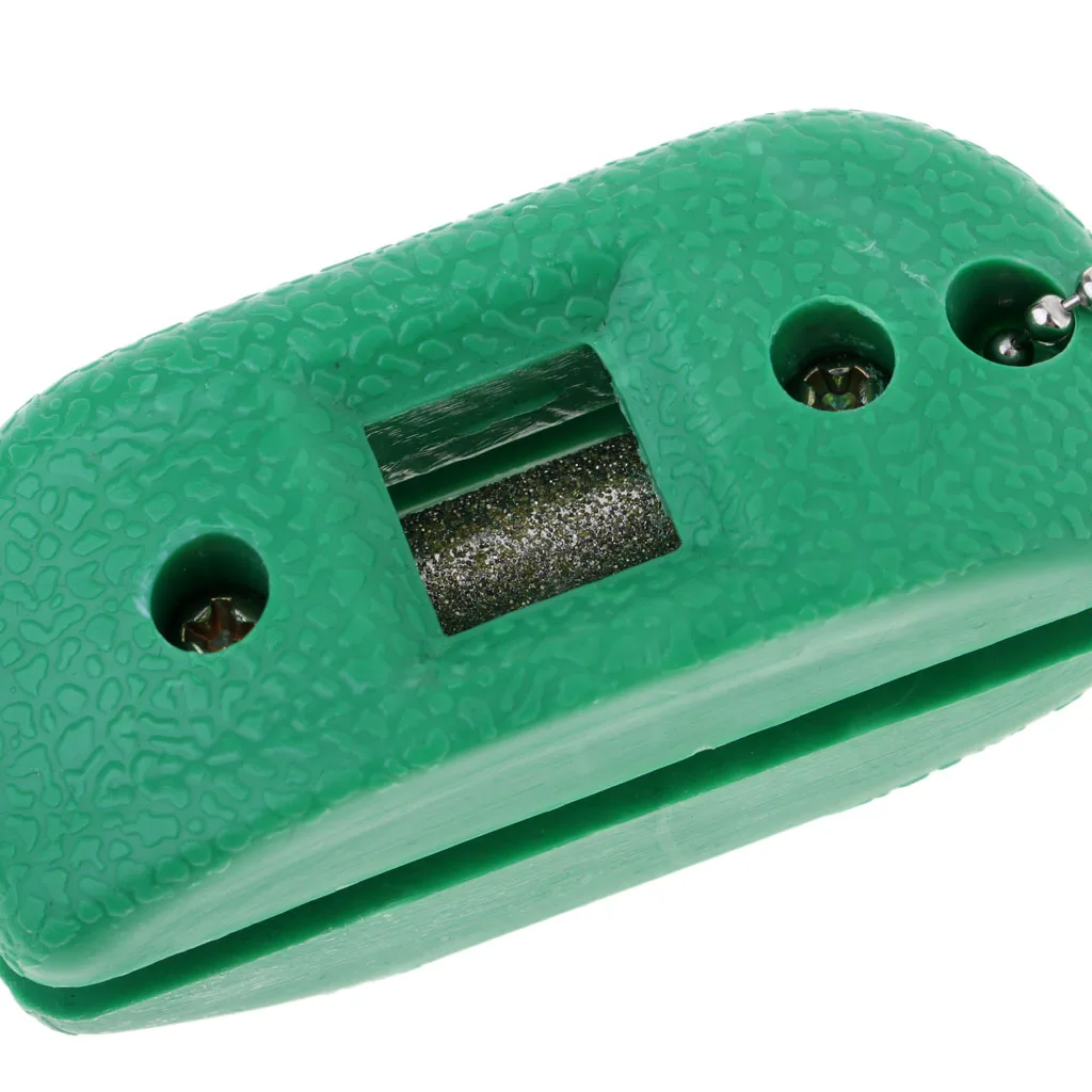 Sandstone Ice Hockey Shoe Skate Blade Sharpener with Storage Bag for Ice Hockey Skate Speed Skate Player Skate Accessories Tools