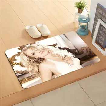 

P&!45 Custom Britney Spears &2 Doormat Home Decor Door mat Floor Mat Bath Mats foot pad P-725WL45