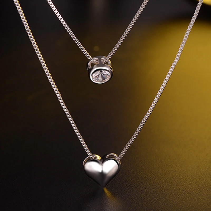 heart necklace  jewelry (3)