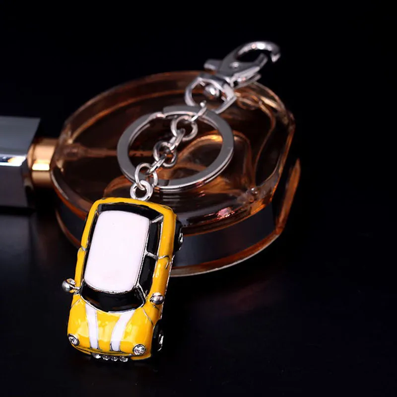 TOGORY rojo y amarillo Llaveros de coche Llave de cristal anillo de cadenas para el regalo de las mujeres joyería Llaveros colgante TOGORY rojo y amarillo Llaveros de coche Llave de cristal anillo de cadenas para el regalo de las mujeres joyería Llaveros colgante