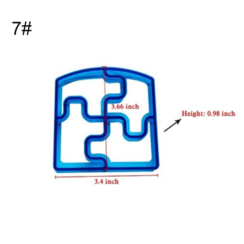 Нет больше скучных обедов 10 форм DIY сэндвич и хлеб корки резак формы для детей