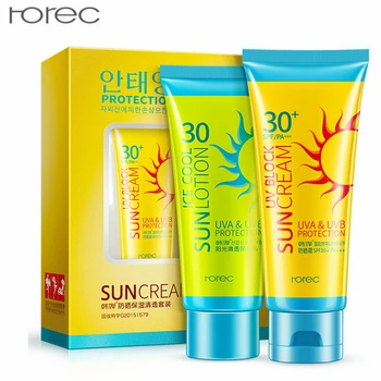 

Facial And Body UV Block Sunscreen SPF30+ After Sun Ice Cool Repair Lotion Face Cream Skin Whitening Cream Waterproof Face Care