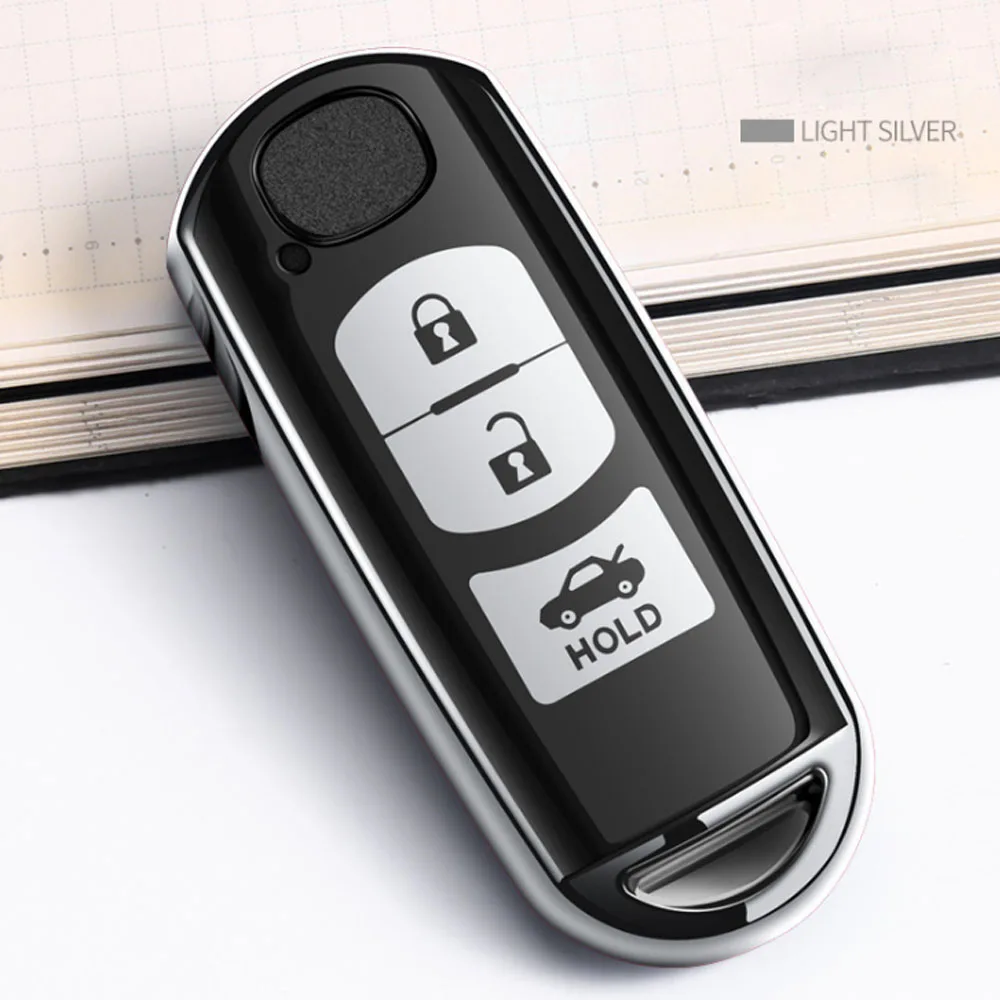 Мягкий TPU чехол для автомобиля Брелок чехол защиты для Mazda 2 mazda 3 mazda 5 mazda 6 CX-3 CX-4 CX-5 CX-7 CX-9 Atenza Axela MX5 дизайн автомобиля