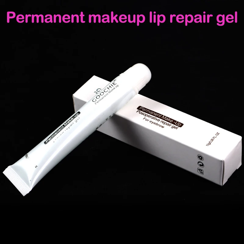 5 pcs Goochie Permanent makeup post eyebrow operation repair agent, lip repair gel, post tattoo repair gel 10g tube for tattoo