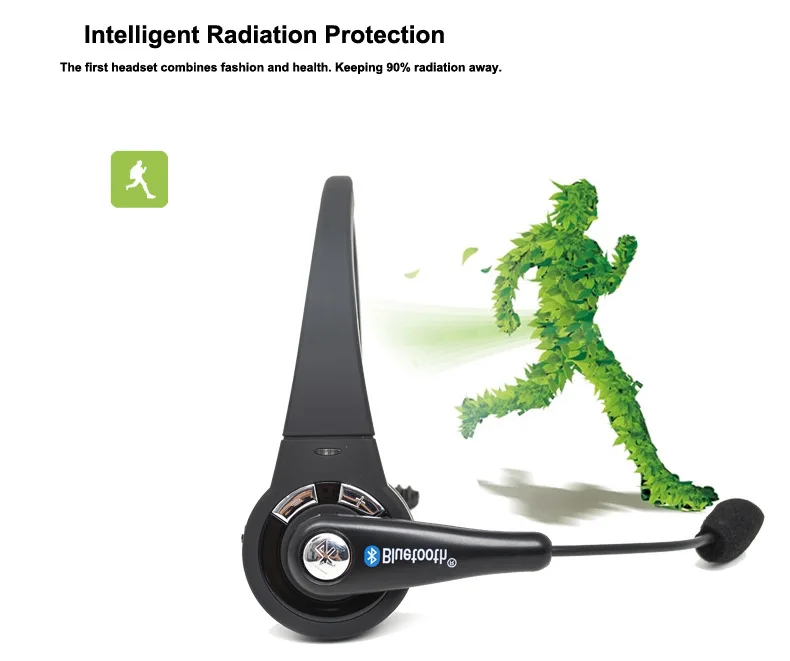 

2018 new BTH-068 Mono Wireless Bluetooth Headset Headphones Multipoint Noise Canceling with Mic Handsfree for PS3 Mobile Phone