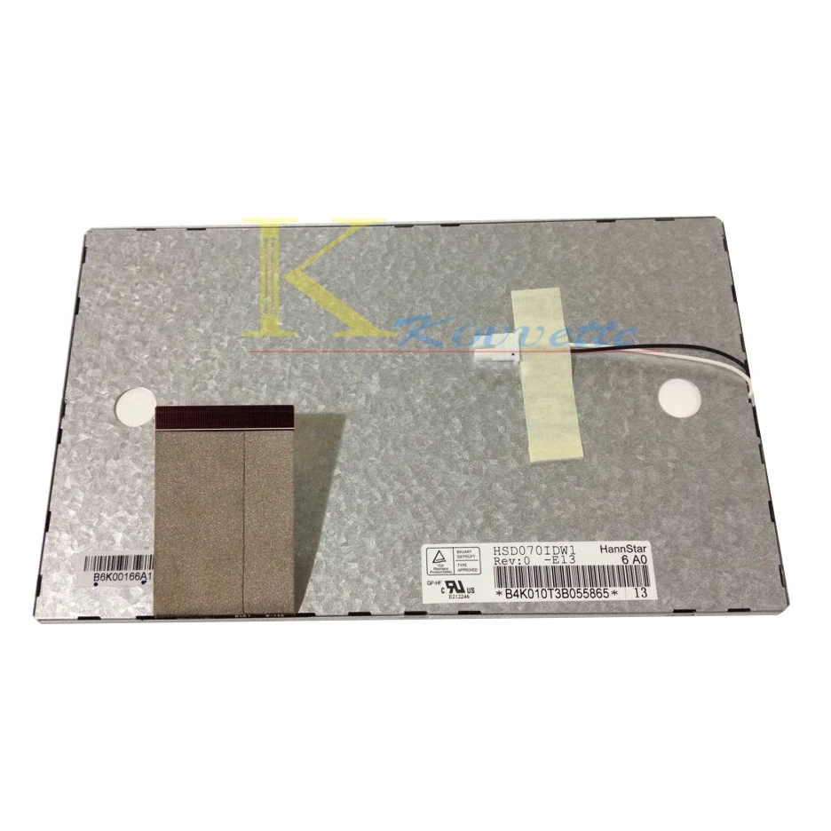 

7" LCD screen HanStar HSD070IDW1 -D00 E11 E13 Car navigation DVD display Internal screen