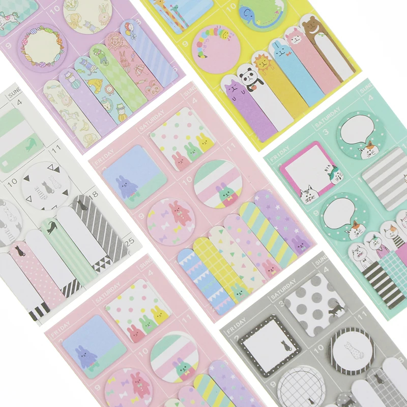 

New Arrival Animals Party Memo Pad N Times Sticky Notes Memo Notepad Bookmark Gift Stationery