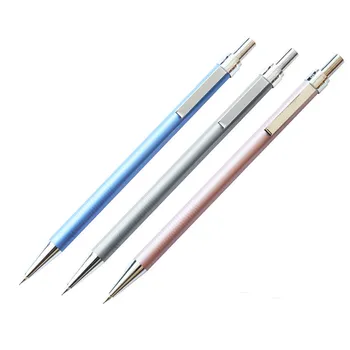 

deli 6492 school students mechanical pencil metal full automatic pen 0.5mm 0.7mm child painting pencil
