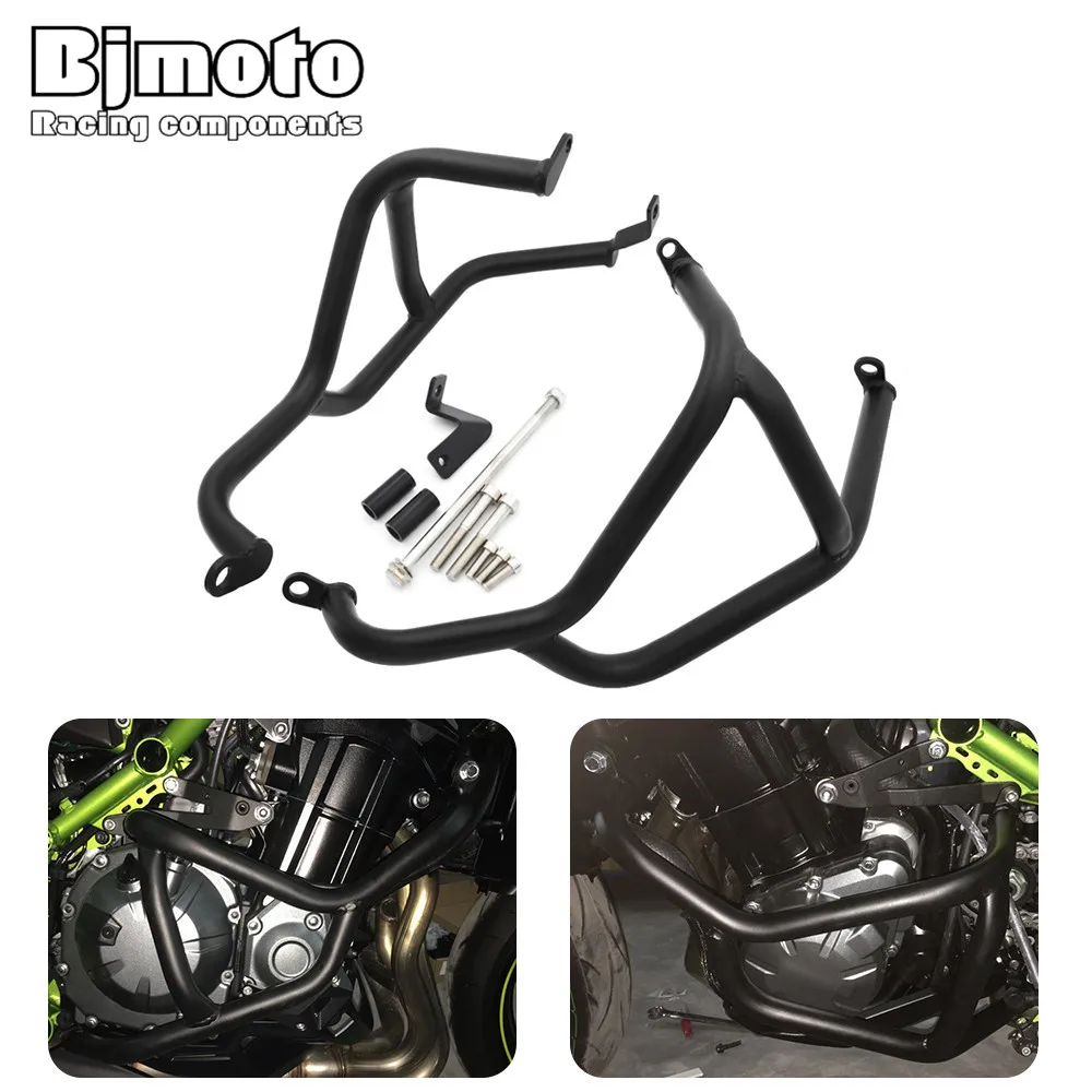 

BJMOTO Steel Falling Protection Motorcycle Engine Crash Bars Guard Bumper For Kawasaki Z900 2017