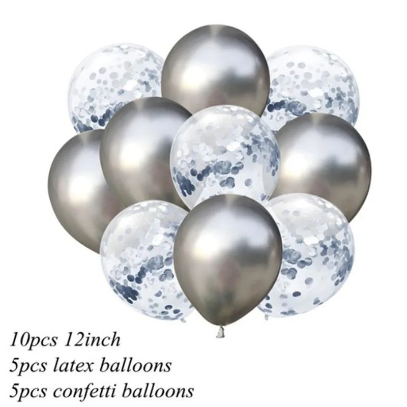 Metallic Balloons Wedding Balloon Babyshower Decoration 12-inch Birthday Decoration Globos (11)