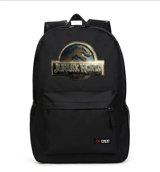 Jurassic World Children School Backpack Waterproof Book Storage Bag Black Backpacks AliExpress