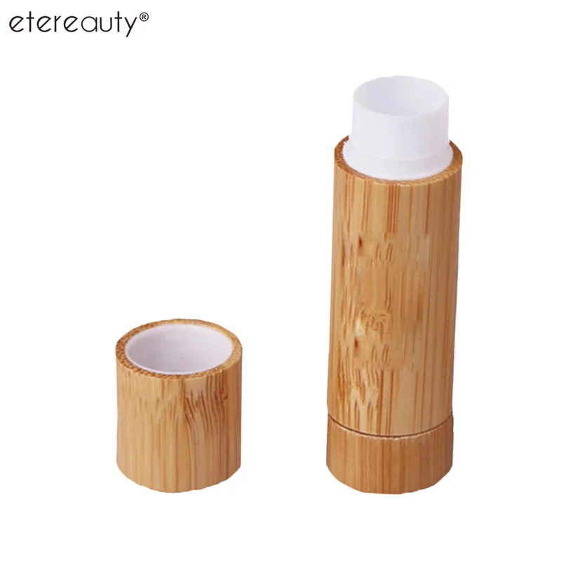 1pc Free Shipping 5g Bamboo Empty Lip Gross Container Lipstick Tube DIY