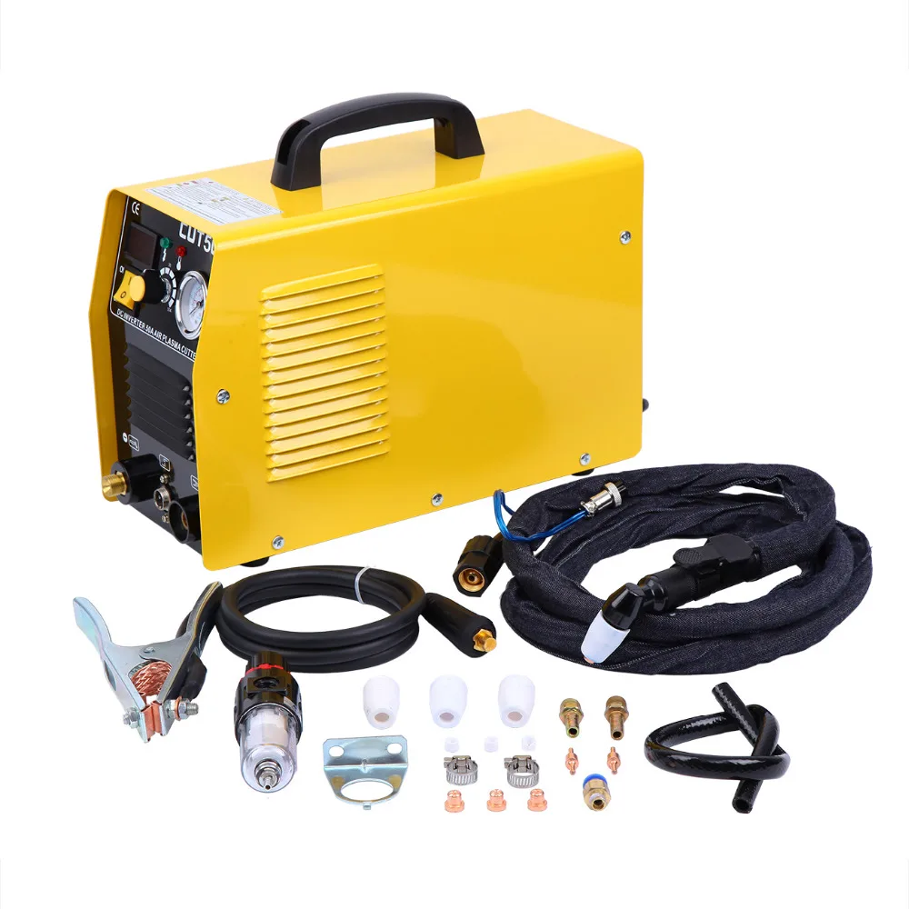 

Portable CUT50 50Amps Electric Air Plasma Cutter Digital Inverter Cutting Machine Clean Cut cutting machine