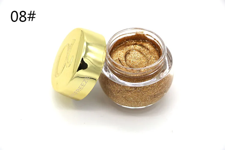 Love Alpha Single Color Eye Shadow Gel Eyes Makeup Glitter Nude Eyeshadow 16 Color EyeShadow Palette Shining Bright Brand Makeup (11)
