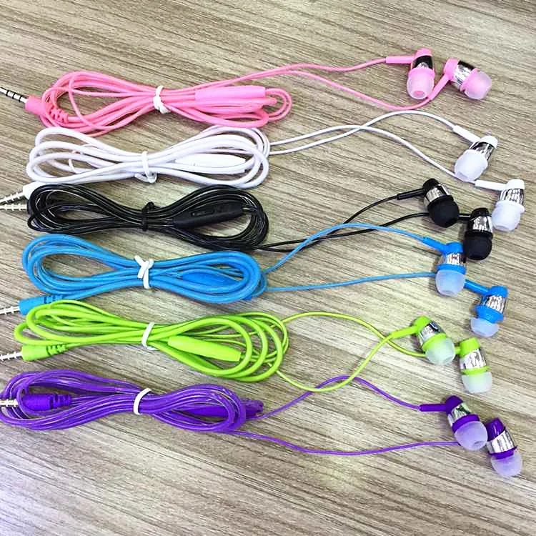 Kopen (10 stks partij) SMILYOU HY 5 Hoge Kwaliteit In Ear Oortelefoon Voor MP3 MP4 Duurzaam Earset Oordopjes Voor iPhone 4 S 5 6 Plus Xiaomi M2 M3