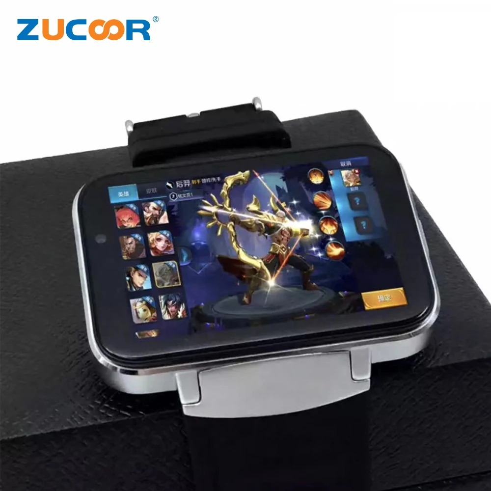 Zucoor Smart gps часы с Камера Wi Fi Mp3 наручные Android смартфон спортивные дамы Smartwatch sim карты