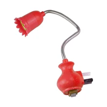 Светодиодная лампа E27 10А/220 В, рюкзак, маленький ночник, база, 1 шт., держатель лампы, переключатель преобразования шланга, США, винтовое основание