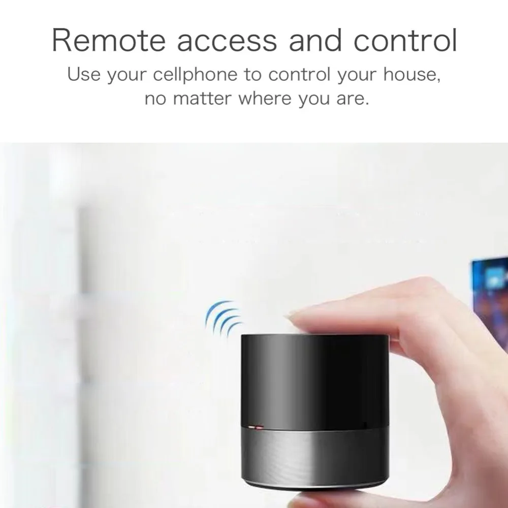 

New Smart Home Controller WIFI+IR+4G Infra-red Universal Remote Control Siri Voice Work Home Automation Compatible with Alexa